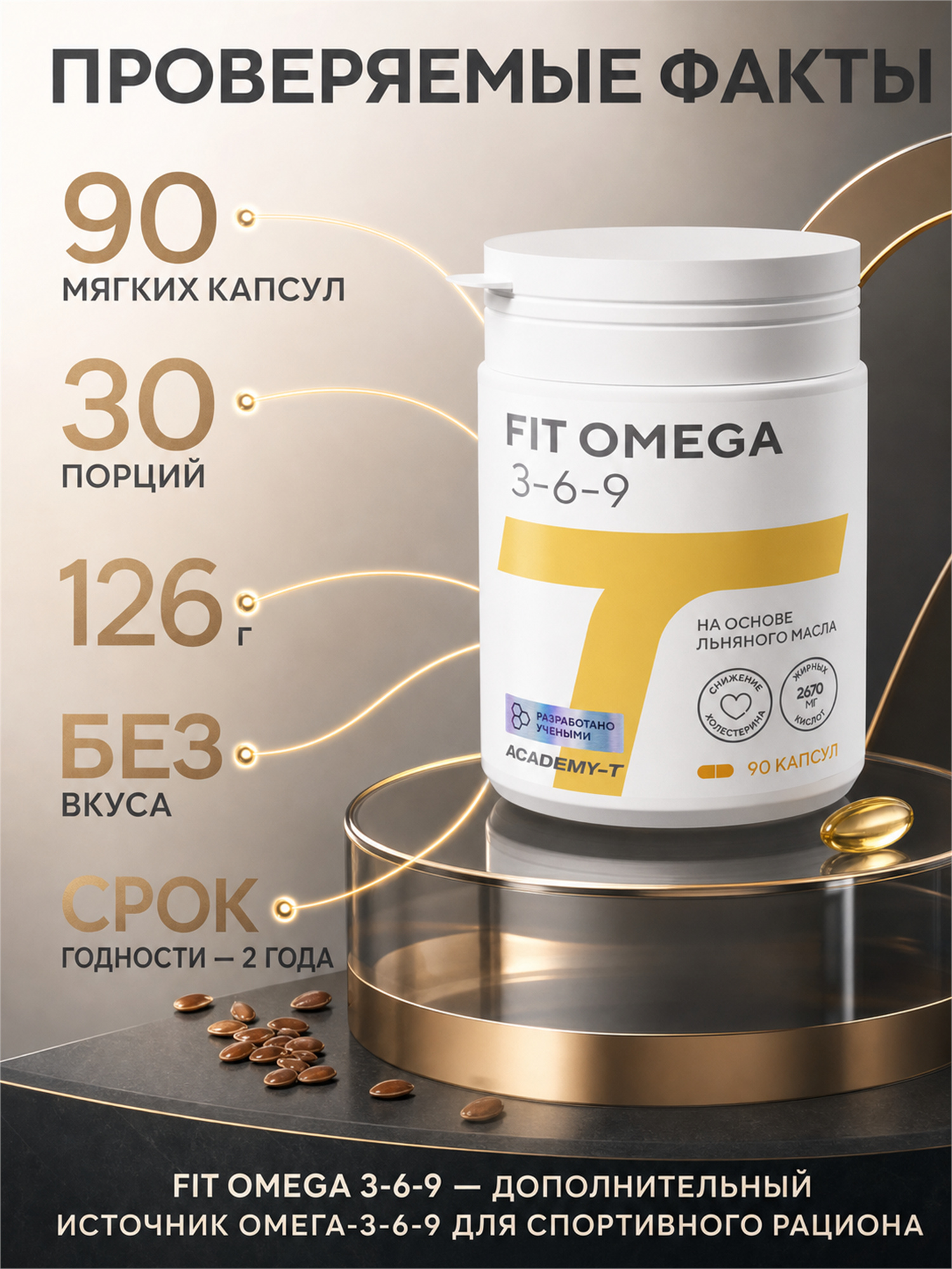 Fit Omega 3-6-9 (90 caps)
